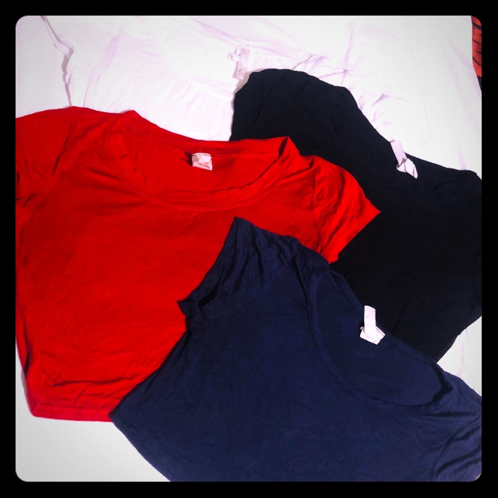 Bundle of 4 Crop Tops